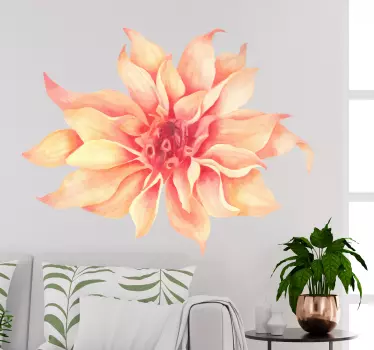 Sticker fleur oeillet - TenStickers