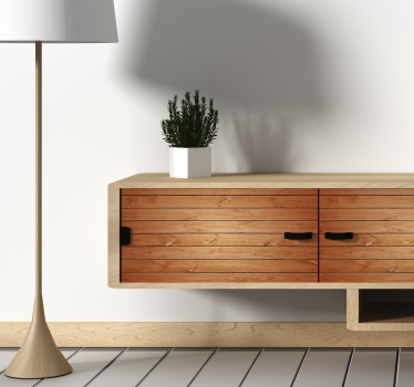Rouleau adhésif meuble imitation parquet - TenStickers