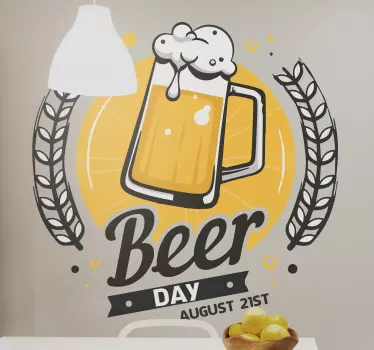 Autocollant Boisson Logo de la bière - TenStickers