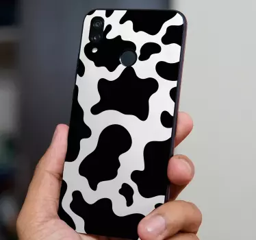 Sticker Huawei peau de vache - TenStickers