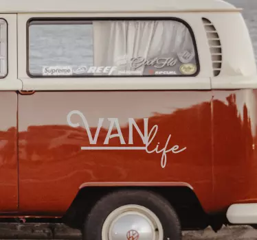 Sticker camping car "Van Life" - TenStickers