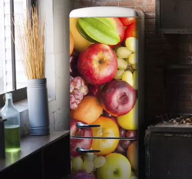 Enveloppement frigo fruits et légumineuses - TenStickers