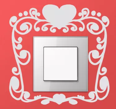 Interrupteur St Valentin - TenStickers