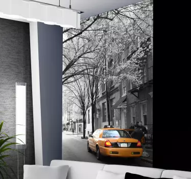 Photo murale taxi New York - TenStickers