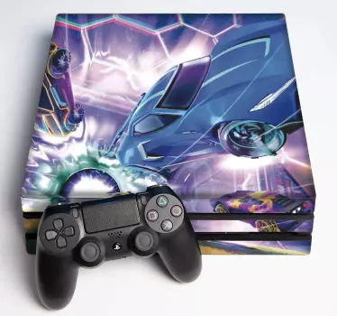 Autocollant PS4 Rocket league - TenStickers