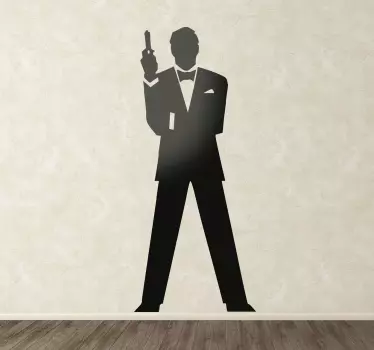 Sticker agent 007 - TenStickers