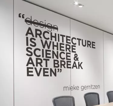 Sticker citation architecture - TenStickers