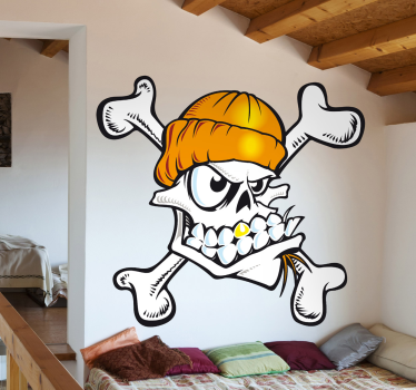 Sticker crane skateur - TenStickers