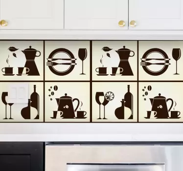 Sticker cuisine éléments divers - TenStickers