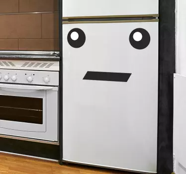 Sticker frigo cuisine émoticône - TenStickers
