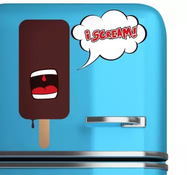 Sticker cuisine ice cream - TenStickers