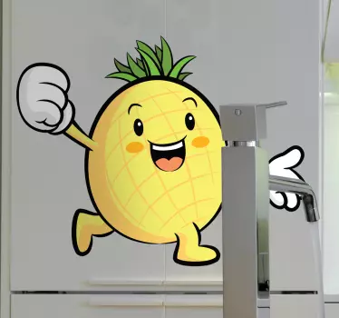 Sticker cuisine petit ananas - TenStickers