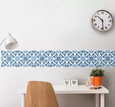 Frise autocollante concept floral élégant - TenStickers