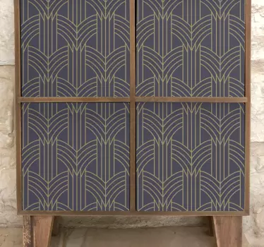 Adhésif meuble de style art déco - TenStickers