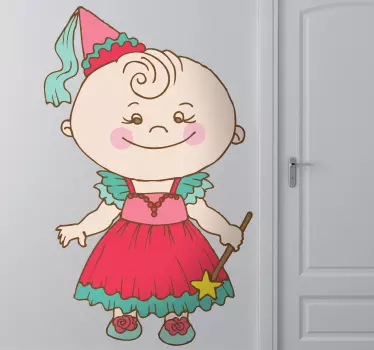 Sticker enfant bébé princesse - TenStickers