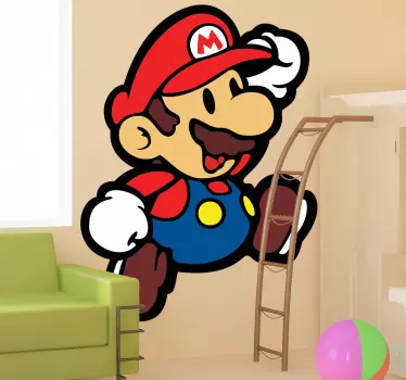 Sticker enfant Super Mario - TenStickers