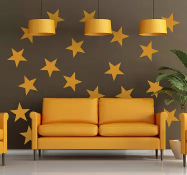 Sticker étoiles - TenStickers
