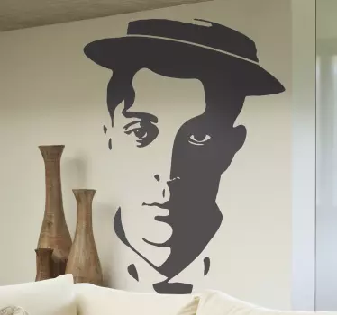 Sticker film Buster Keaton - TenStickers
