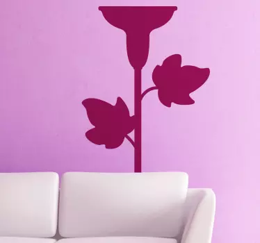 Sticker fleur arrangement de tiges botaniques - TenStickers