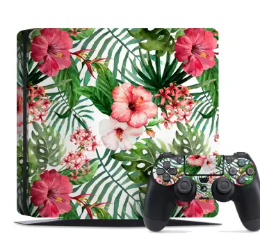 Sticker PS4 Skin PS4 Forêt Tropicale - TenStickers