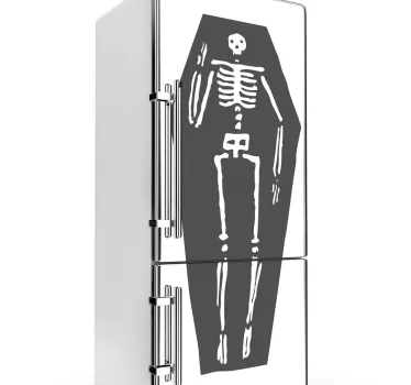 Sticker frigo cercueil - TenStickers
