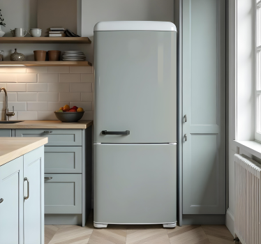 Sticker frigo couleur grise - TenStickers