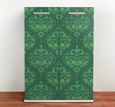 Sticker frigo couverture texturée sophistiquée - TenStickers