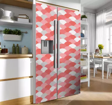 Sticker pour Frigo Formes Géométriques colorées - TenStickers