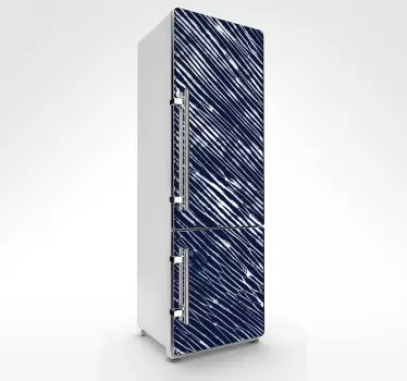 Autocollant frigo shibori - TenStickers