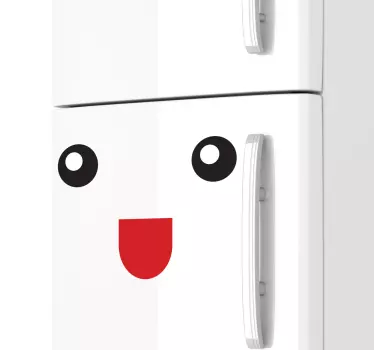 Sticker frigo sourire - TenStickers