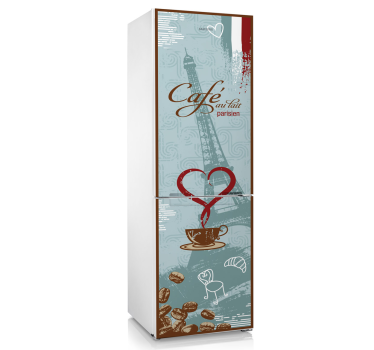 Sticker frigo Tour Eiffel France - TenStickers