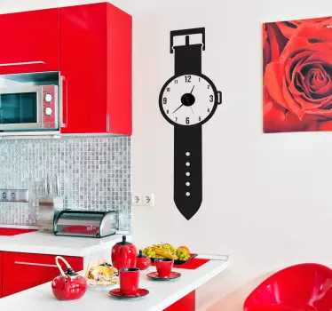 Sticker horloge montre - TenStickers