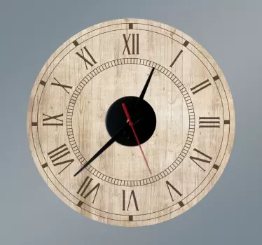 Sticker horloge vintage - TenStickers