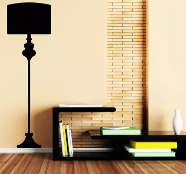 Sticker lampe abat-jour - TenStickers