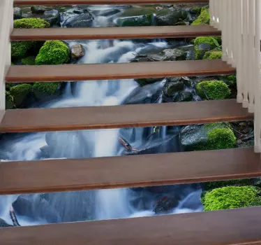 Sticker Nature Chutes d'eau - TenStickers