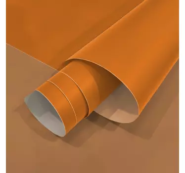 Papier adhésif - Orange Terracota - TenStickers