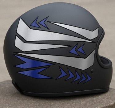 Sticker moto conception graphique du casque - TenStickers