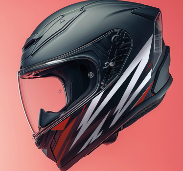 Sticker moto design sportif et dynamique - TenStickers