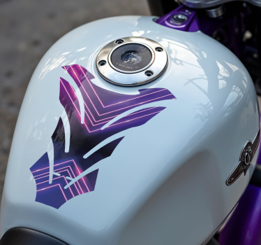 Sticker moto néon - TenStickers