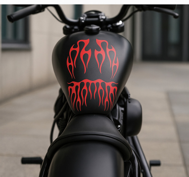 Sticker moto pack du cavalier inferno - TenStickers