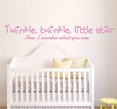 Sticker mural little star - TenStickers