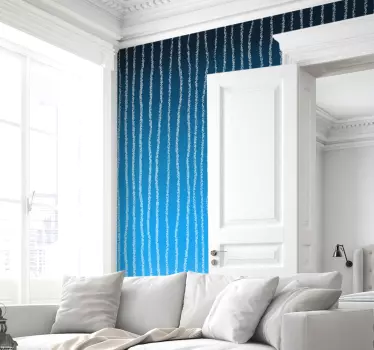 Autocollant mural shibori - TenStickers