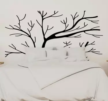 Sticker nature design d'arbre ramifié - TenStickers