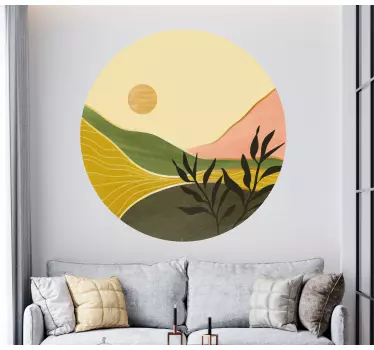 Sticker nature paysage serein - TenStickers