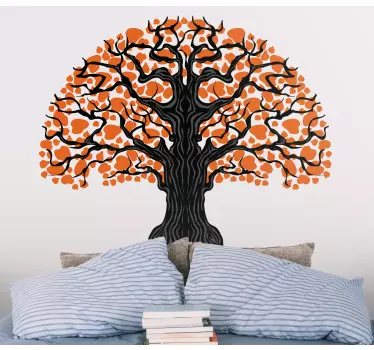 Sticker nature représentation créative d'arbre - TenStickers
