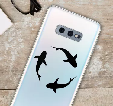 Sticker Samsung Requins - TenStickers