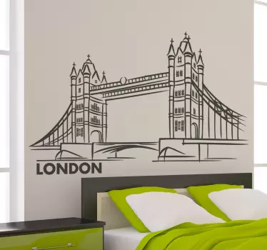 Sticker pont Londres - TenStickers