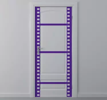 Sticker porte pellicule film - TenStickers