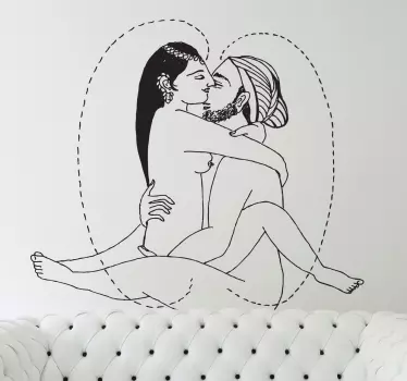 Sticker position du kamasutra - TenStickers