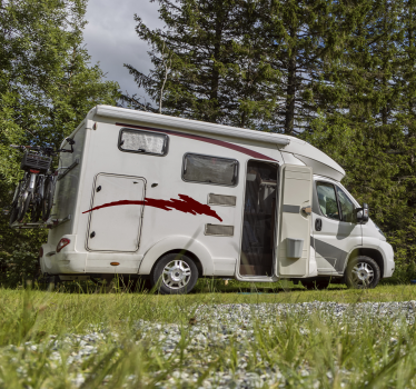 Stickers pour camping car Dessin Latéral - TenStickers